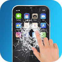 Broken Screen Prank Wallpaper