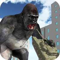 Angry Titan Gorilla City Smash