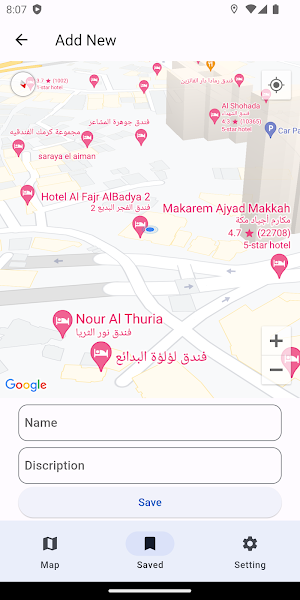 Ka'bah Map Screenshot 2