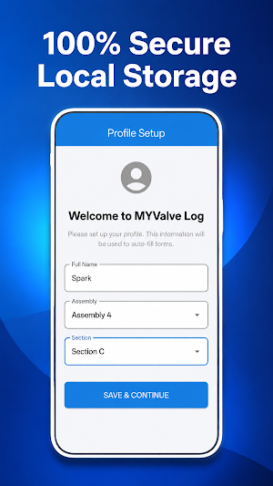 MYValve Log Screenshot 1