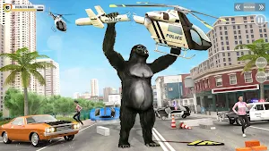 Gorilla Hero Crime City Battle Screenshot 0