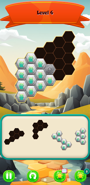 Hexa Pair: Puzzle Race Screenshot 3