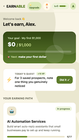 Earnable Screenshot 0