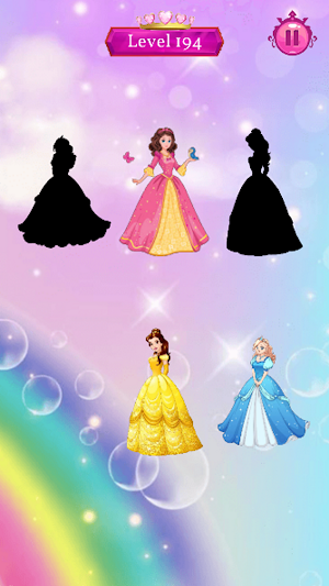 Princess Shadow Puzzle Game Screenshot 3