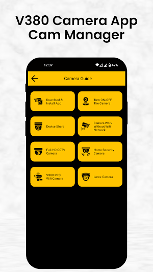 V380 Camera App : Cam Manager Screenshot 3