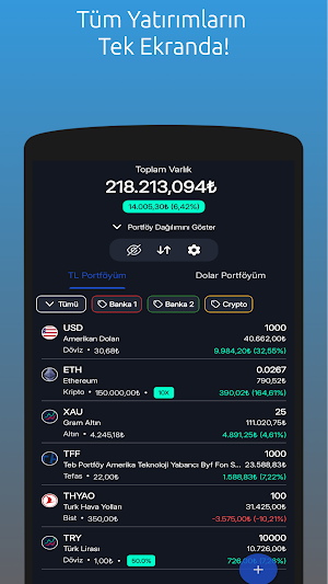 Portföy Takip - Portföyüm Screenshot 0