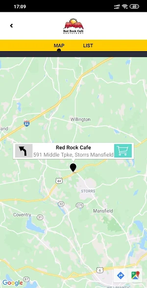 Red Rock Cafe - Storrs Screenshot 2