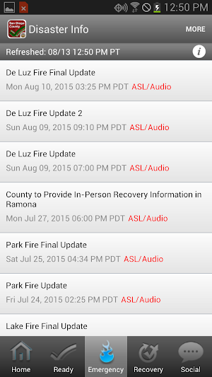 SD Emergency Screenshot 2