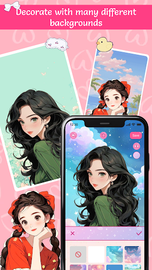Anime Avatar Maker & Creator Screenshot 3