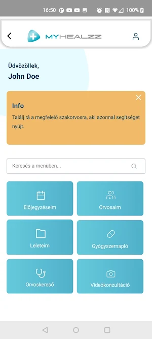 myHealzz Screenshot 1
