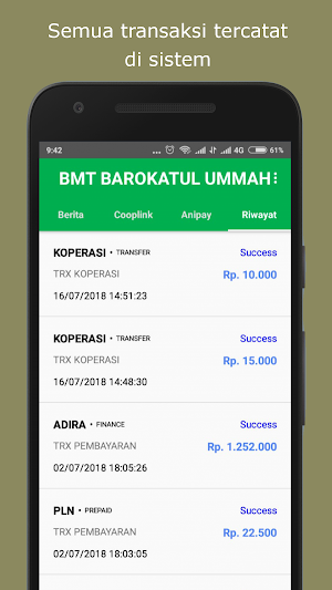 BMT BAROKATUL UMMAH Screenshot 2
