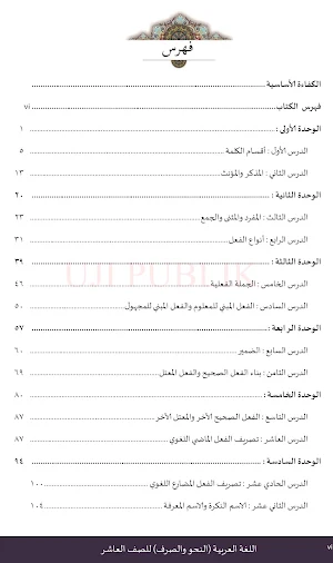 Bahasa Arab Nahwu MA Kelas 10 Screenshot 1