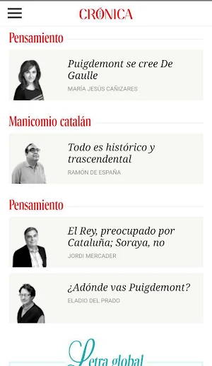 Crónica Global Screenshot 3