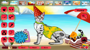 Fancy Cat Dress Up Fun Game Screenshot 0