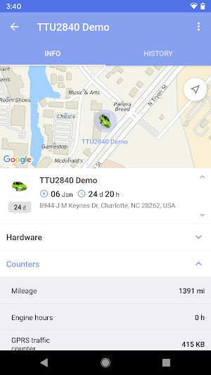 Track Star Express Telematics Screenshot 1