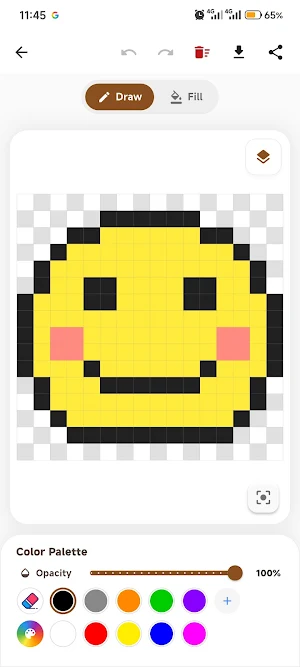 Pixel Art Editor Screenshot 1