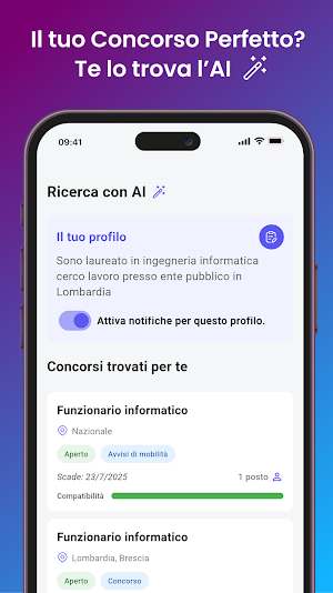Concorsi Pubblici – ConcorsAI Screenshot 2