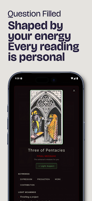 Veil: Esoteric Tarot Screenshot 2