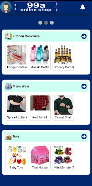 99a Online Shopping App Screenshot 3