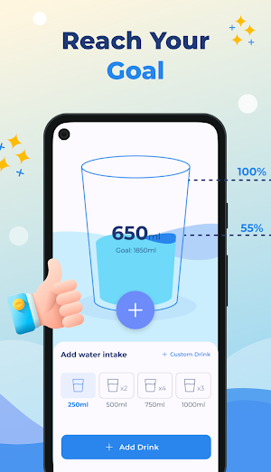 Drink Tracker Water Reminder Screenshot 2