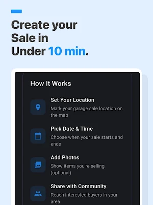 Local Garage Sales Map Finder Screenshot 3