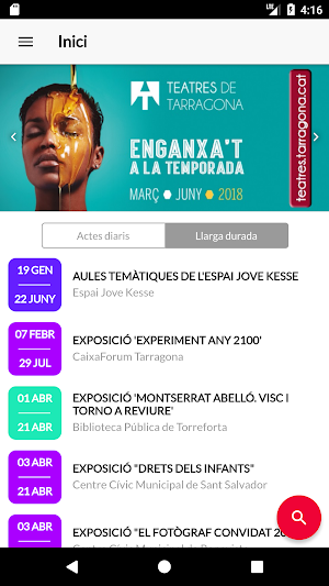 TGN Agenda Screenshot 1