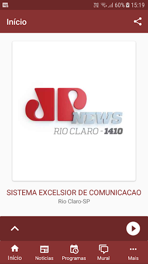 Rio Claro - Jovem Pan News Screenshot 1