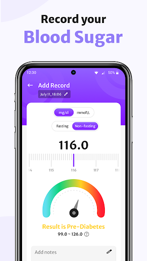 Health Tracker: Blood Pressure Screenshot 3