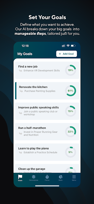 ADHD Planner AI Task: Splitti Screenshot 1