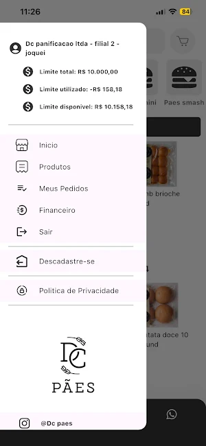 Dona Conceição Pães Screenshot 1