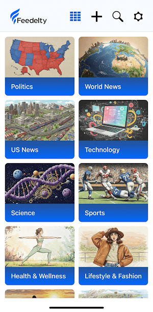 Feedelty: Unbiased News Screenshot 1