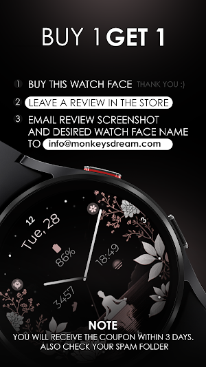 Serene Zen Watch Face Screenshot 3