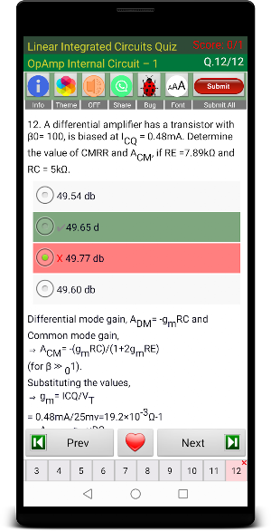 Linear Integrated Circuits Quiz Screenshot 2