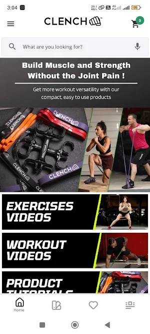 Clench Fitness Screenshot 0