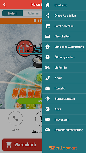 Heide Sushi Bar Screenshot 2
