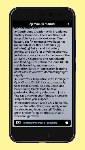 dji mini 4k manual Screenshot 1