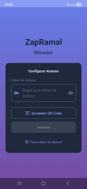 ZapRamal Morador Screenshot 0