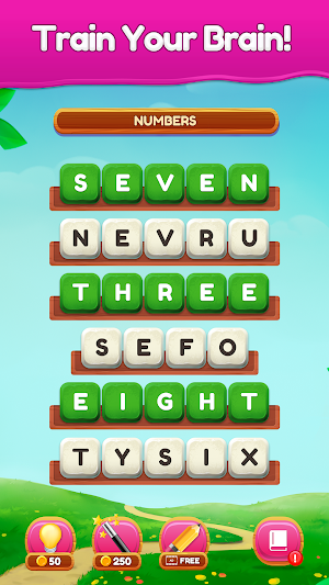 Magic Jumble Word Puzzle Game Screenshot 2