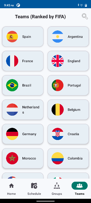 Football 2026: Match Tracker Screenshot 2