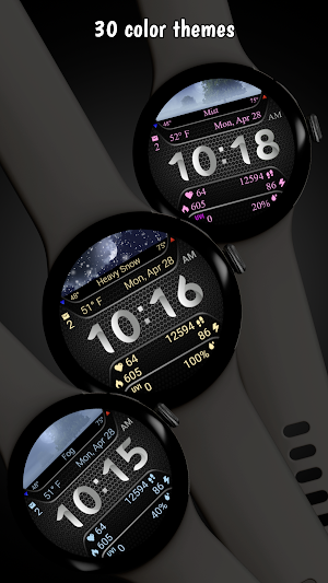 Weather Info Watchface Screenshot 3