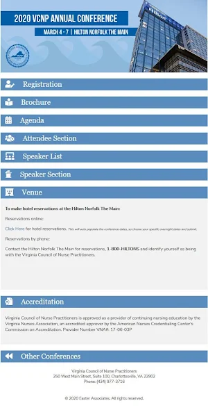 VCNP Conference Screenshot 0