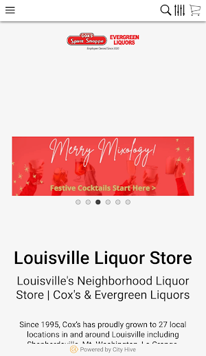Cox's and Evergreen Liquors Screenshot 2