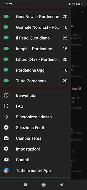 Pordenone notizie Screenshot 1