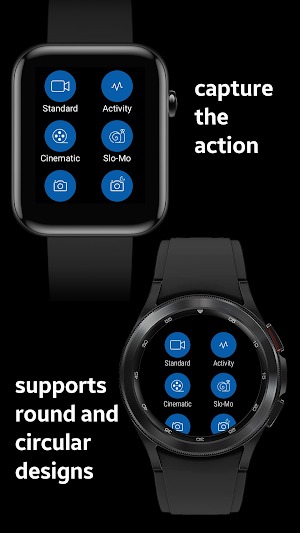EasyBlack11 for GoPro, WearOS Screenshot 2
