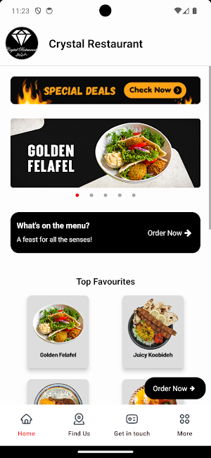 Crystal Restaurant Croydon Screenshot 0