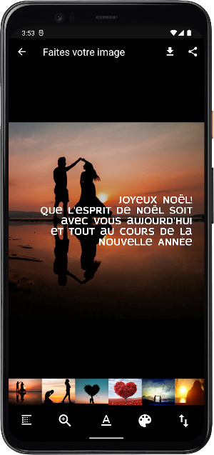 Messages et Images d'Amour Screenshot 2