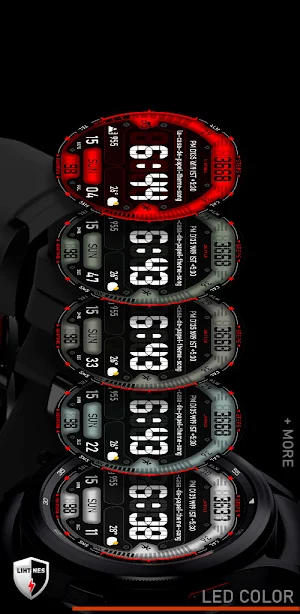 Digital Watch Face 013 Screenshot 3