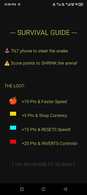 Retro Snake 3D: Tilt Arcade Screenshot 3
