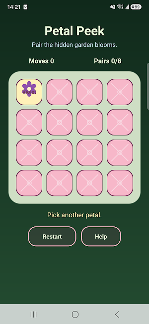 Petal Peek Screenshot 1