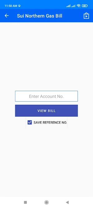 Sui Gas Bill Checker Screenshot 2